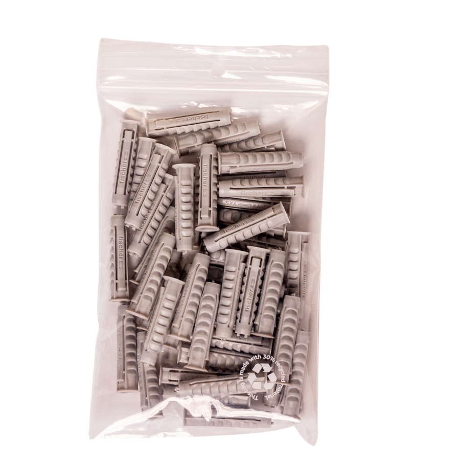 0,05x40x60 mm transparant Recycled